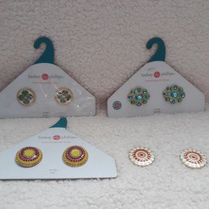 Lindsay Phillips Interchangeable Snap Shoe Charms - Lot of 4